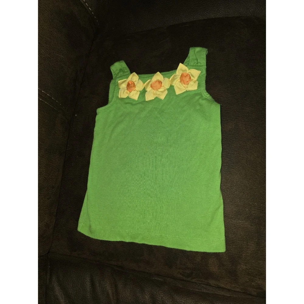 Gymboree‎ daffodil garden spring floral Easter tops size 3